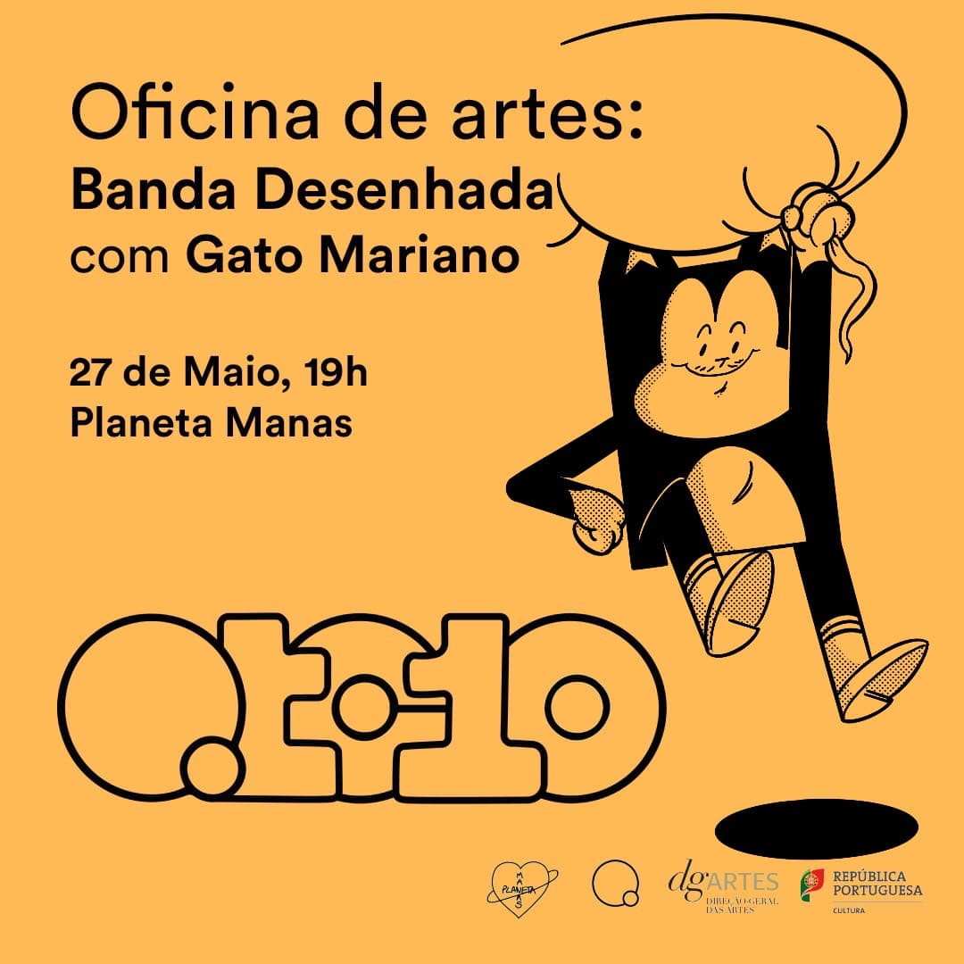 Oficina de artes de participação livre: BD